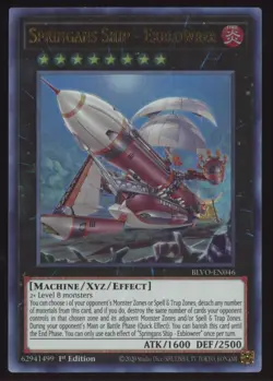 Yu-Gi-Oh! Springans Ship - Exblowrer #BLVO-EN046 1st Edition Ultra Rare - Image 1