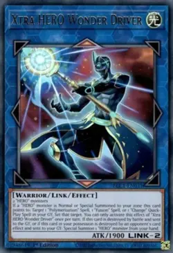 Yugioh! Xtra HERO Wonder Driver - BLC1-EN031 - Ultra Rare - 1st Edition Near Min - Image 1