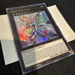 YuGiOh Galaxy-Eyes Cipher Dragon GFTP-EN011 Ultra 1st ed. NM/M - Image 2