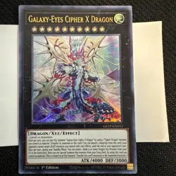 YuGiOh Galaxy-Eyes Cipher Dragon GFTP-EN011 Ultra 1st ed. NM/M - Image 3