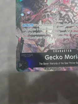 One Piece Premium Booster The Best Vol 2 Gecko Moria PRB02-013 Alternate Alt Art - Image 5