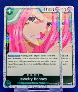 2x Jewelry Bonney ST02-007 C Pirate Foil | PRB -The Best- Vol.2 | One Piece TCG - Image 1