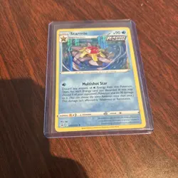 Pokemon TCG Card w/ Sleeve: STARMIE 53/264 Rapid Strike | Holo Rare | NM/Mint - Image 1