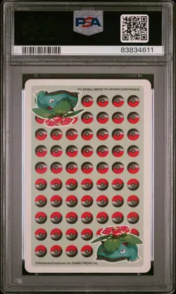 Pokemon Stadium Green Dragonair Queen of Diamonds Playing Card 1998 PSA 10 GEM - Image 2