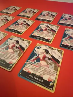 Boa Hancock L - 13 Card Lot - Azure Sea's Seven OP14-041 English NM "One Piece" - Image 2
