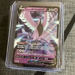 Galarian Articuno V 058/198 Chilling Reign Holo Ultra Rare Pokemon Card TCG NM - Image 1