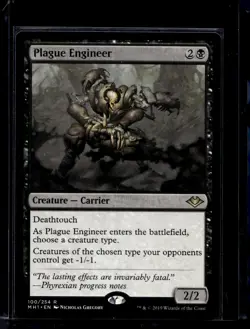 MTG Magic the Gathering Plague Engineer (100/316) Modern Horizons NM - Image 1