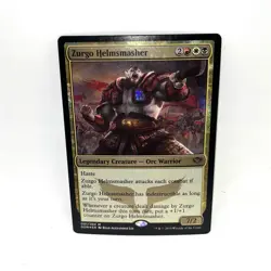 Zurgo Helmsmasher Duel Decks Speed vs. Cunning Foil MTG Magic The Gathering - Image 1