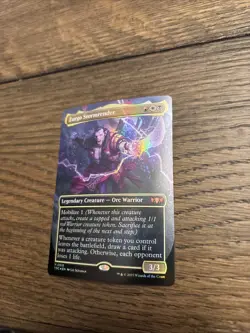 Zurgo Stormrender (Borderless) Commander: Tarkir: Dragonstorm Foil - Image 1