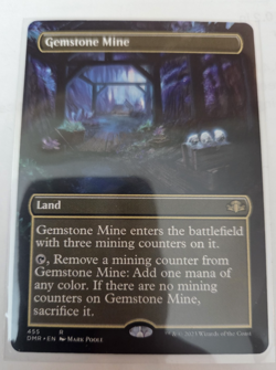 MTG, Gemstone Mine (Borderless)-Dominaria Remastered Regular NM - Image 1