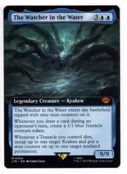MTG The Watcher in the Water (Extended Art), The Lord of the Rings (LTR) LotR NM - Image 1