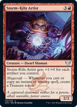 Storm-Kiln Artist Near Mint 115 Strixhaven: School of Mages Reg - Image 1