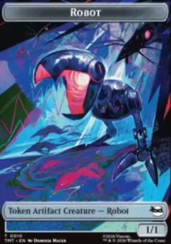 Robot / Food Token TMT 0010 MTG Foil - Image 1