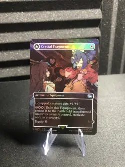Magic: The Gathering Final Fantasy Crystal Fragments Borderless FOIL #0357 - Image 2