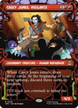 Casey Jones, Vigilante TMT 235 MTG Foil - Image 1