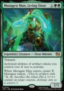 Mutagen Man, Living Ooze TMT 124 MTG Reg - Image 1