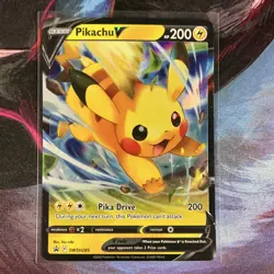 Pokemon Pikachu V SWSH285 SWSH: Sword & Shield Promo Holo Basic 200 HP Card - Image 1