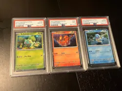 2023 POKEMON SVP EN-SV BLACK STAR PROMO 151 POSTER PROMOS PSA GRADED 8, 8, 9 - Image 1