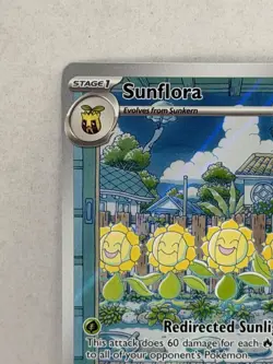 Pokemon TCG Sunflora 169/167 Sv06: Twilight Masquerade Illustration Rare - Image 2