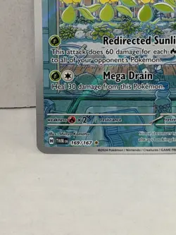 Pokemon TCG Sunflora 169/167 Sv06: Twilight Masquerade Illustration Rare - Image 3