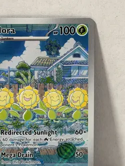 Pokemon TCG Sunflora 169/167 Sv06: Twilight Masquerade Illustration Rare - Image 5