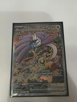 Pokemon TCG Raging Bolt ex 166/131 SIR SV: Prismatic Evolutions - Pack Fresh NM - Image 1