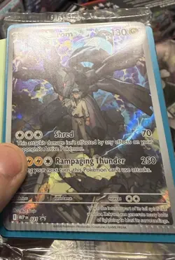 Crimped N’s Zekrom Promo Ascended Heroes Sealed Pokemon Tcg Error - Image 1