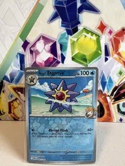 Misty’s Starmie 047/182 Uncommon Reverse Holo - Pokemon TCG Destined Rivals - NM - Image 1