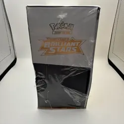 Brilliant Stars Pokemon Center ETB Pokemon TCG Sword & Shield Elite Trainer Rip - Image 2