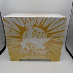 Brilliant Stars Pokemon Center ETB Pokemon TCG Sword & Shield Elite Trainer Rip - Image 5