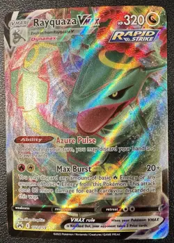 Rayquaza VMAX (102) Ultra Rare Crown Zenith 102/159 Pokemon - Image 1