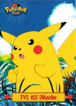#TV2 Pikachu LP - Topps Pokemon Series1 - Image 1