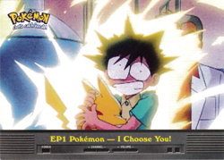 #EP1 Pokemon — I Choose You! - Topps Pokemon Series 2 - Blue Logo - Image 1