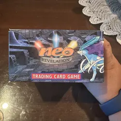 EMPTY Pokemon Unlimited NEO REVELATION Booster Box (No Packs or Cards Included) - Image 2