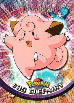 #35 Clefairy LP - Pokemon Topps Series 1 - Image 1