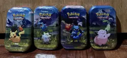 Pokemon TCG Mega Evolution Ascended Heros Mini Tin - Factory Sealed - Image 1