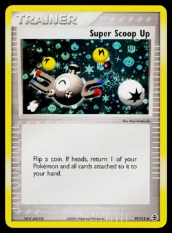Super Scoop Up Reverse Holo #99/112 Uncommon Pokemon FireRed & LeafGreen NM - Image 1