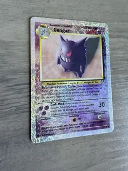 Pokemon Gengar 11/110 Legendary Collection Reverse Holo 2002 LP/MP - Image 1