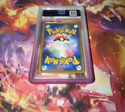 2019 Pokemon JPN S & M Dream League #064 Reshiram Zekrom Gx FA PSA 9 MINT - Image 4