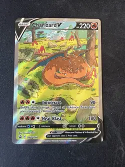 Pokemon TCG Charizard v SWSH260 Sword & Shield Promo NM - Image 1