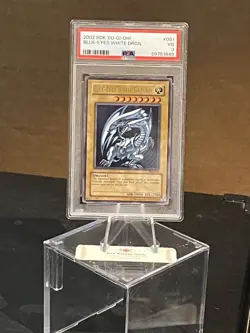 2002 Yu-Gi-Oh! Blue-Eyes White Dragon SDK-001 Starter Deck: Kaiba PSA 3 - Image 1