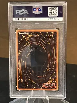 2002 Yu-Gi-Oh! Blue-Eyes White Dragon SDK-001 Starter Deck: Kaiba PSA 3 - Image 5