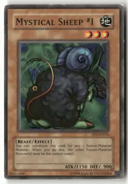 #TP5-EN016 - Mystical Sheep #1 - WB1 C Lightly played - Image 1