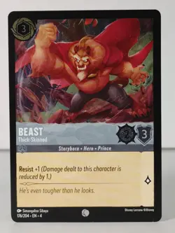 BEAST thick skinned - Foil - Ursula's Return - LORCANA - 176/204 - U Pick - Image 3