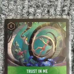 Disney Lorcana Whispers in the Well Trust in Me Foil 95/204 Rare NM/Mint - Image 4