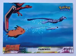 Pokemon Mewtwo Strikes Back 1998 Topps Card #39 FAREWELL Nintendo A - Image 2