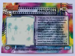 Pokemon Mewtwo Strikes Back 1998 Topps Card #39 FAREWELL Nintendo A - Image 3
