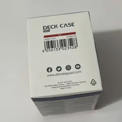 NEW Ultimate Guard 133 Standard Size Card Deck Box Case Red For Pokemon baseball - Image 3