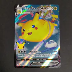 Pokemon Card TCG: Flying Pikachu VMAX 007/025 - Celebrations - Image 1