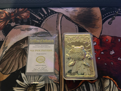 1999 Poliwhirl #61 Gold Bar Card Limited Edition Burger King Gold Plated Pokemon - Image 1